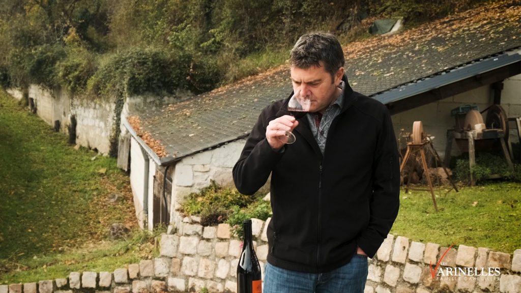 Dégustation de Laurientale appellation Saumur Champigny du domaine des Varinelles